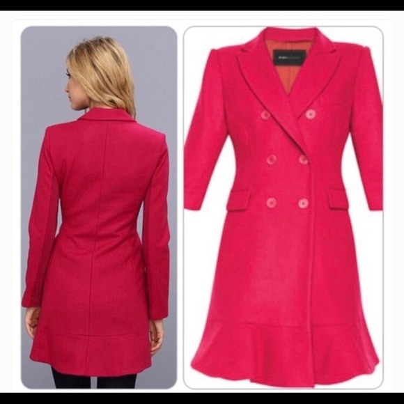 bcbg wool coat